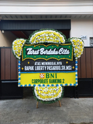Papan Bunga Duka di Ema