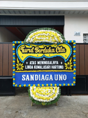 Papan Bunga Duka di Ema